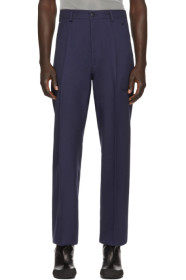 Random Identities - Navy High Rise Trousers