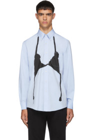 Random Identities - Blue BB Bra Print Shirt