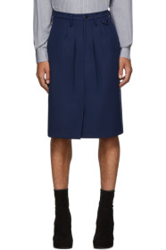 Random Identities - Navy Chinos Skirt