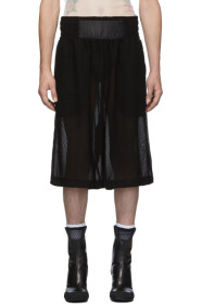 Random Identities - Black Mesh Boxing Shorts