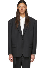 Random Identities - Black 80's Blazer