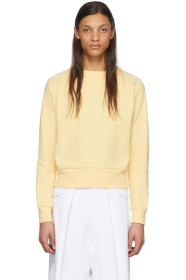 Random Identities - Yellow Cropped Sweater