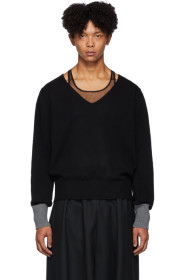 Random Identities - Black Morse Code Sweater