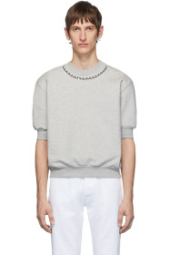 Random Identities - Grey Short Sleeve Sweatshirt