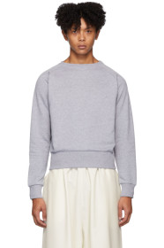 Random Identities - Grey Cropped Sweater