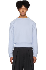 Random Identities - Blue Cropped Sweatshirt