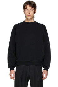 Random Identities - Black Cotton Sweatshirt