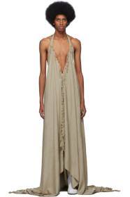 Random Identities - Beige Swim Tank Top