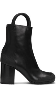 Random Identities - Black Worker Boots