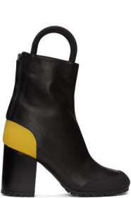 Random Identities - Black Worker Boots