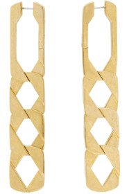 Alexander Wang - Gold Drop Chain Earrings