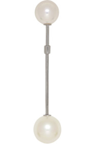 Alan Crocetti - Silver Pearl Isa-16 Single Earring