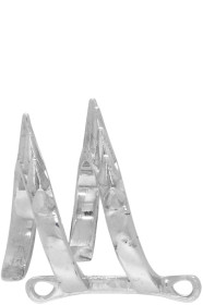 Alan Crocetti - Silver Double Spiral Single Ear Cuff
