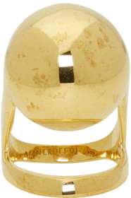 Alan Crocetti - Gold Armadillo Joint Ring