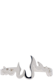 Alan Crocetti - Silver Flame Bracelet