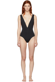 Haight - Black Marina One-Piece Swimsuit