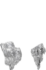 Ingy Stockholm - Boucles d'oreilles asymétriques argentées Object No. 106