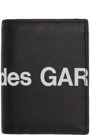 Comme des Garçons Wallets - 黑色 Huge Logo 卡包