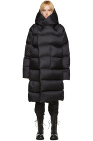 Rick Owens - 黑色 Liner 羽绒大衣