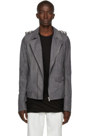 Rick Owens - Grey Stooges Jacket