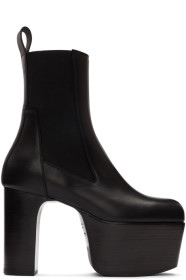 Rick Owens - Black KISS Boots
