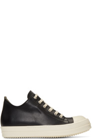 Rick Owens - Black Low Sneakers