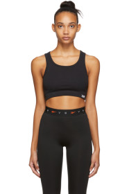 Reebok By Victoria Beckham - Black VB Rib Crop Top