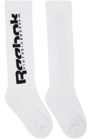 Reebok By Victoria Beckham - White VB Basketball Socks