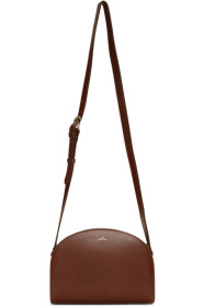 A.P.C. - Sac brun Demi-Lune