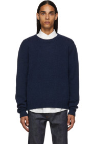 A.P.C. - Pull bleu marine