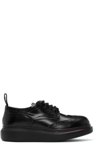 Alexander McQueen - ブラック Hybrid ブローグ