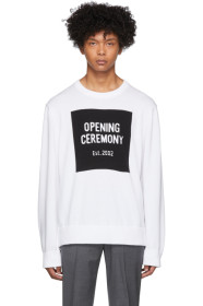 Opening Ceremony - 白色 Box Logo 针织衫