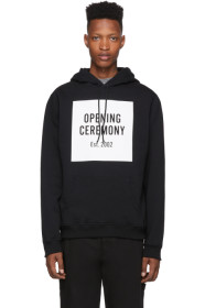 Opening Ceremony - 黑色 Box Logo 连帽衫
