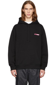 Opening Ceremony - SSENSE 独家发售黑色 & 粉色徽标连帽衫