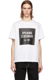 Opening Ceremony - 白色 Box Logo T 恤