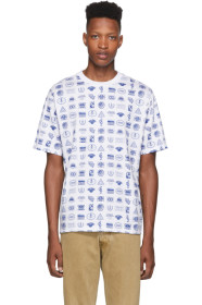 Opening Ceremony - White Multi Logo T-Shirt