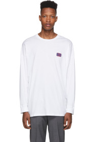 Opening Ceremony - White Unisex OC Long Sleeve T-Shirt