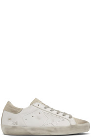 Golden Goose - Baskets blanches Superstar