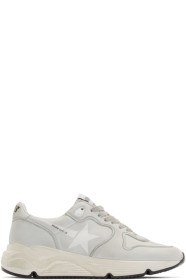 Golden Goose - Baskets grises Running Sole