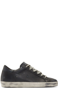 Golden Goose - Baskets noires Superstar