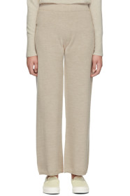 Max Mara Leisure - Beige Woolmark Sofocle Lounge Pants