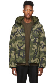 Nobis - Reversible Green Oliver Puffer Jacket