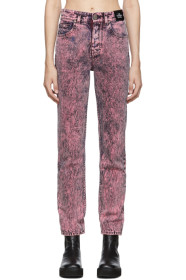 S.R. STUDIO. LA. CA. - Pink SOTO Mineral Wash C Jeans
