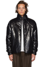 Kassl Editions - Black Short Puffer Jacket
