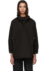 3.1 Phillip Lim - Black Scarf Neck Cocoon Blouse