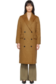 The Loom - Tan Mohair & Wool Double Coat
