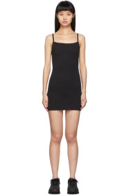 Gil Rodriguez - Black Lapointe Mini Tank Dress