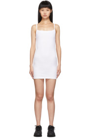 Gil Rodriguez - White Lapointe Mini Tank Dress