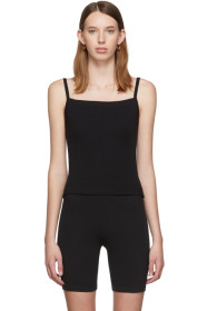 Gil Rodriguez - Black Lapointe Square Neck Tank Top