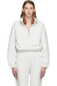Gil Rodriguez - Grey Diana Half-Zip Sweatshirt